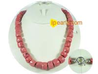 pink coral necklace jewelry